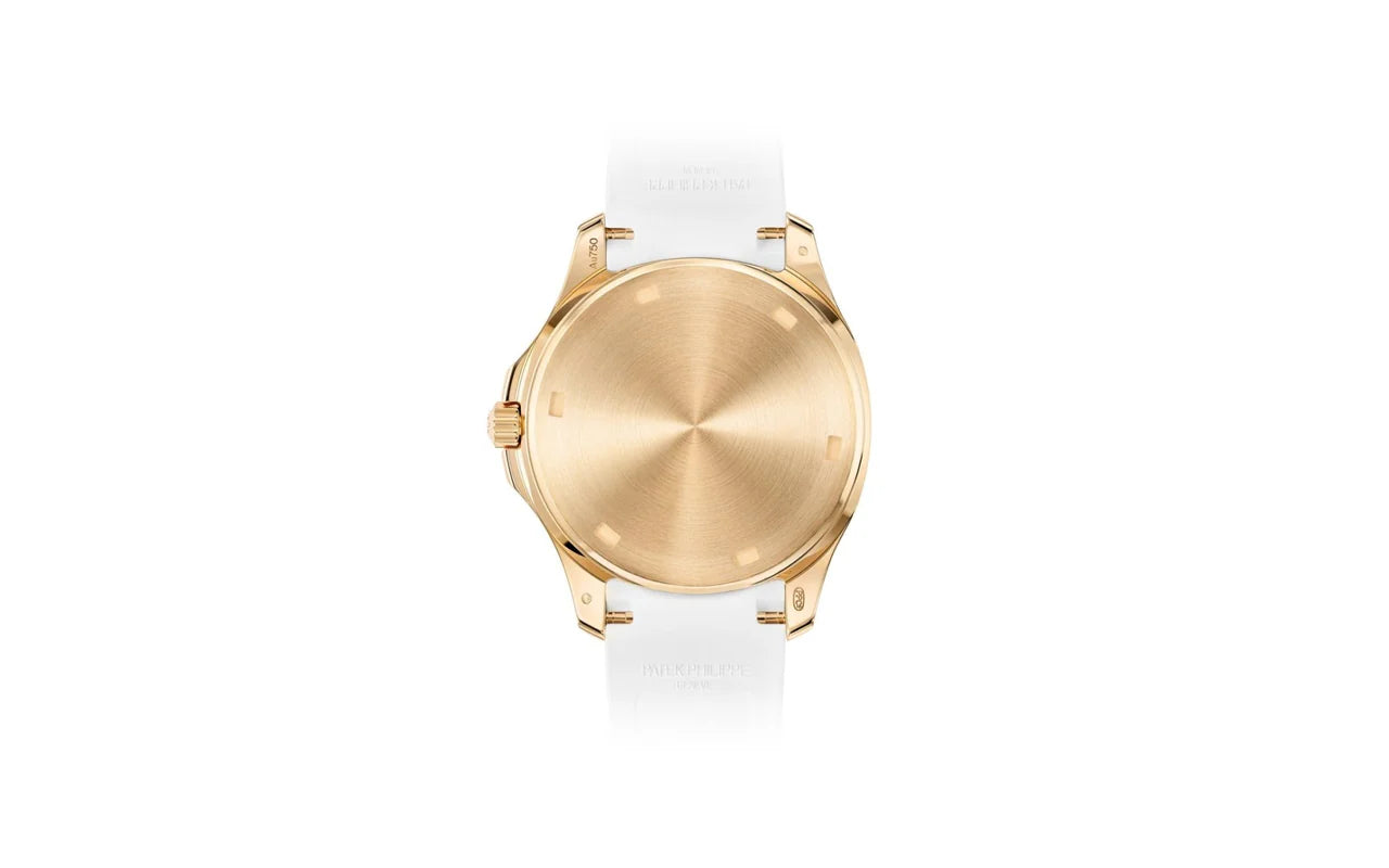 Patek Philippe Aquanaut Ladies White Dial Rose Gold Aquanaut Luce Travel 5269/200R