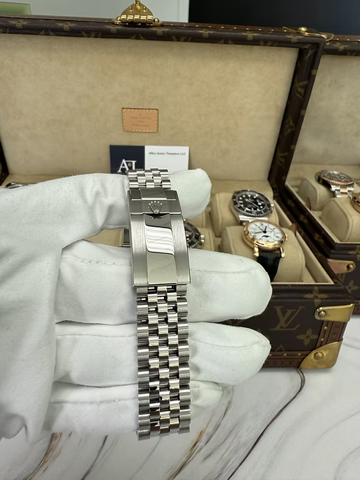 Rolex GMT-Master II Black Grey Bezel Jubilee Bracelet 126710GRNR