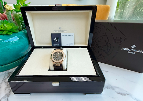 Patek Philippe Nautilus Black Dial Ref #5712R-001