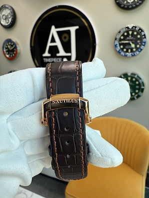 Patek Philippe Nautilus Black Dial Ref #5712R-001