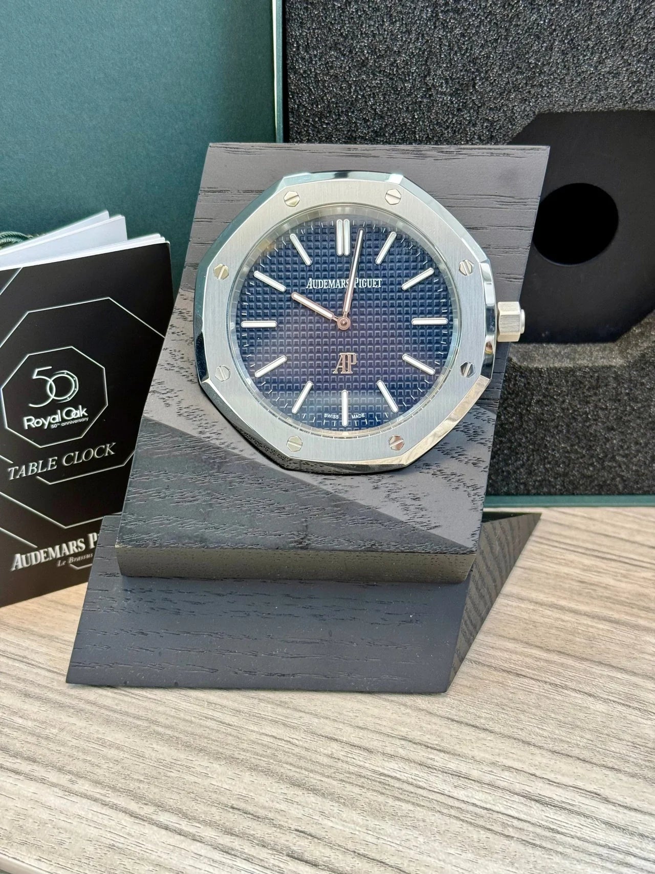 Audemars Piguet Royal Oak Offshore Table Clock 50th Royal Oak Limited To 2250 With Box
