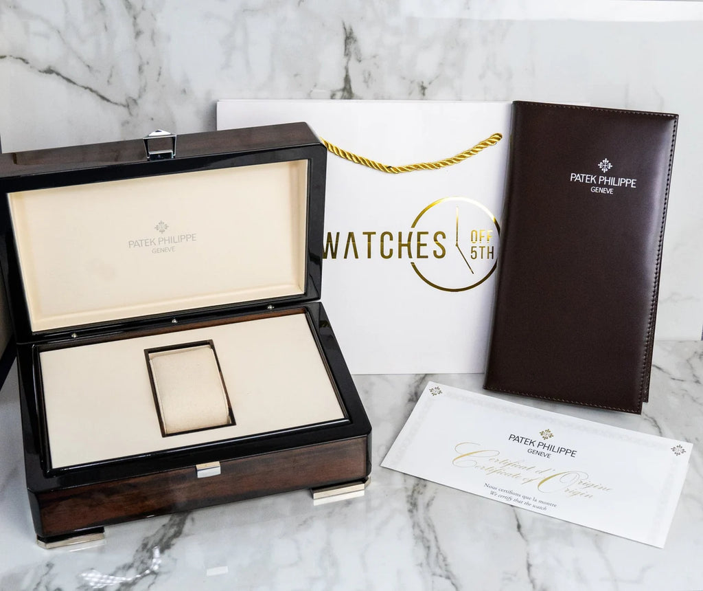 Patek Philippe Aquanaut Time Travel/ Rose Gold Chocolate Dial (Ref#5164R/001)