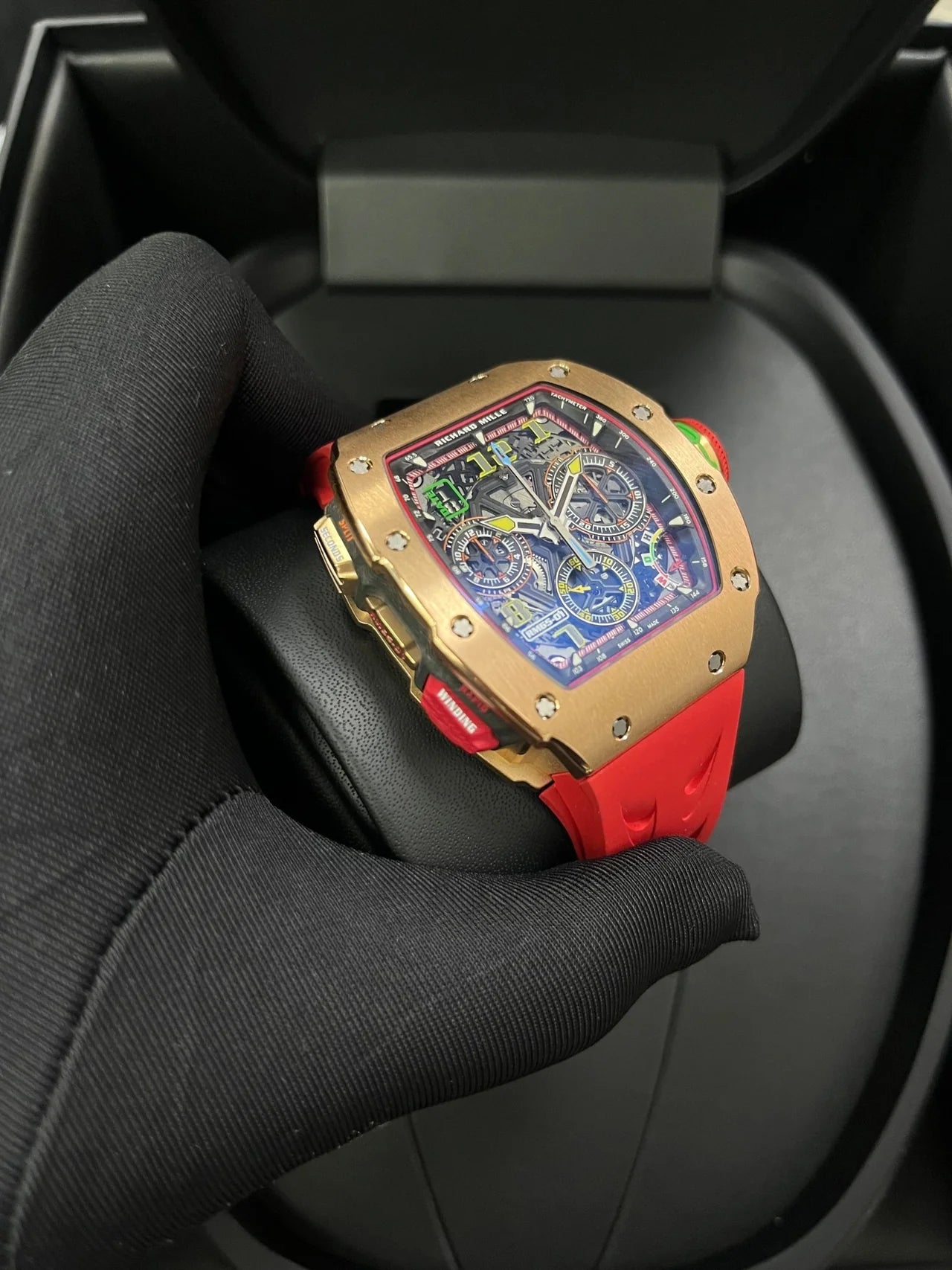 Richard Mille RM 65-01 Automatic Chronograph Full Rose Gold
