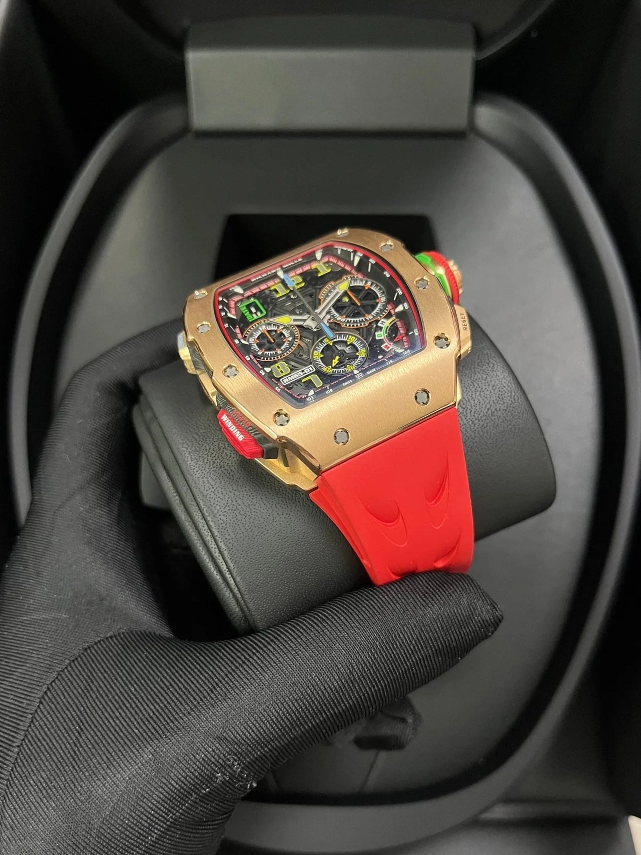 Richard Mille RM 65-01 Automatic Chronograph Full Rose Gold