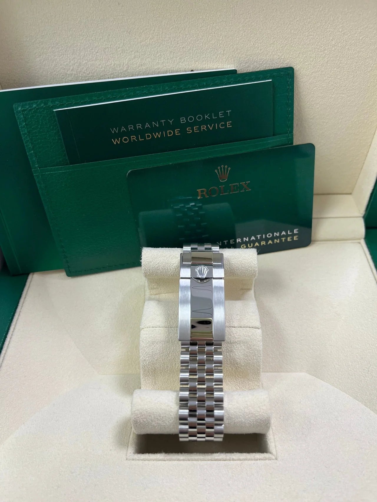 Rolex GMT-Master II Black Grey Bezel Jubilee Bracelet 126710GRNR
