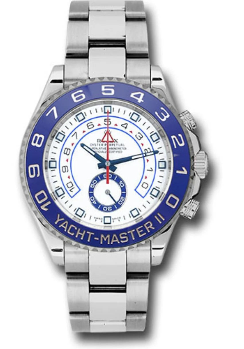 Rolex Yacht-Master II Stainless Steel White Dial 116680